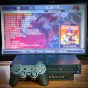 2TB Playstation 2 + Cords, Controller, Memory Card (PS2)